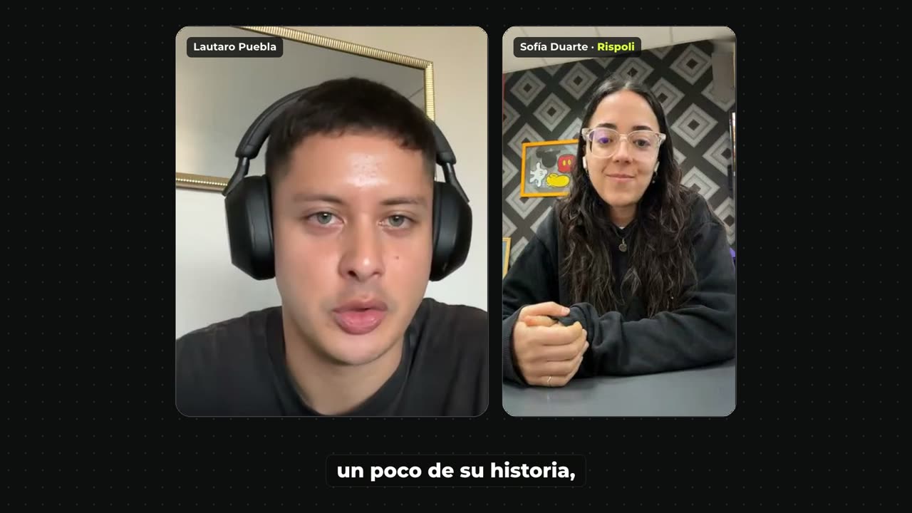 Sofía Duarte y Lautaro Puebla en el testimonio de Rispoli Viajes